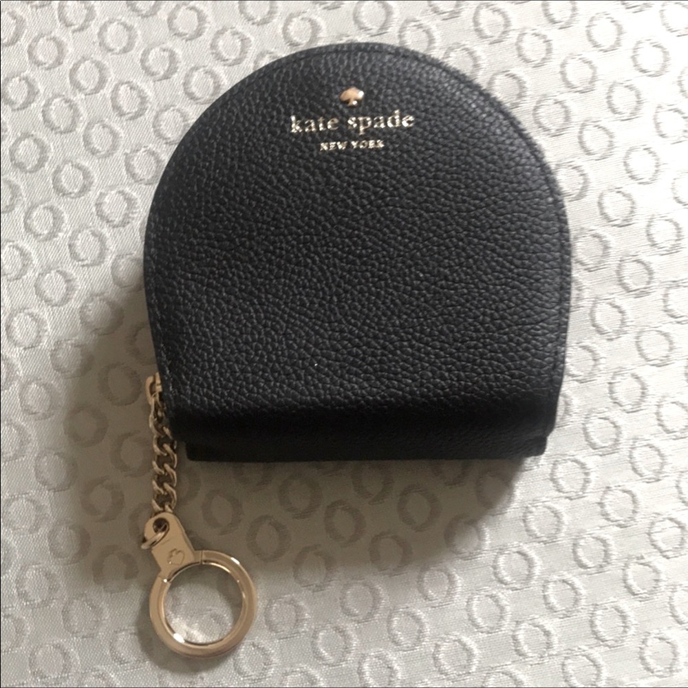 COPY - Kate Spade Key Chain Half Moon Wallet.